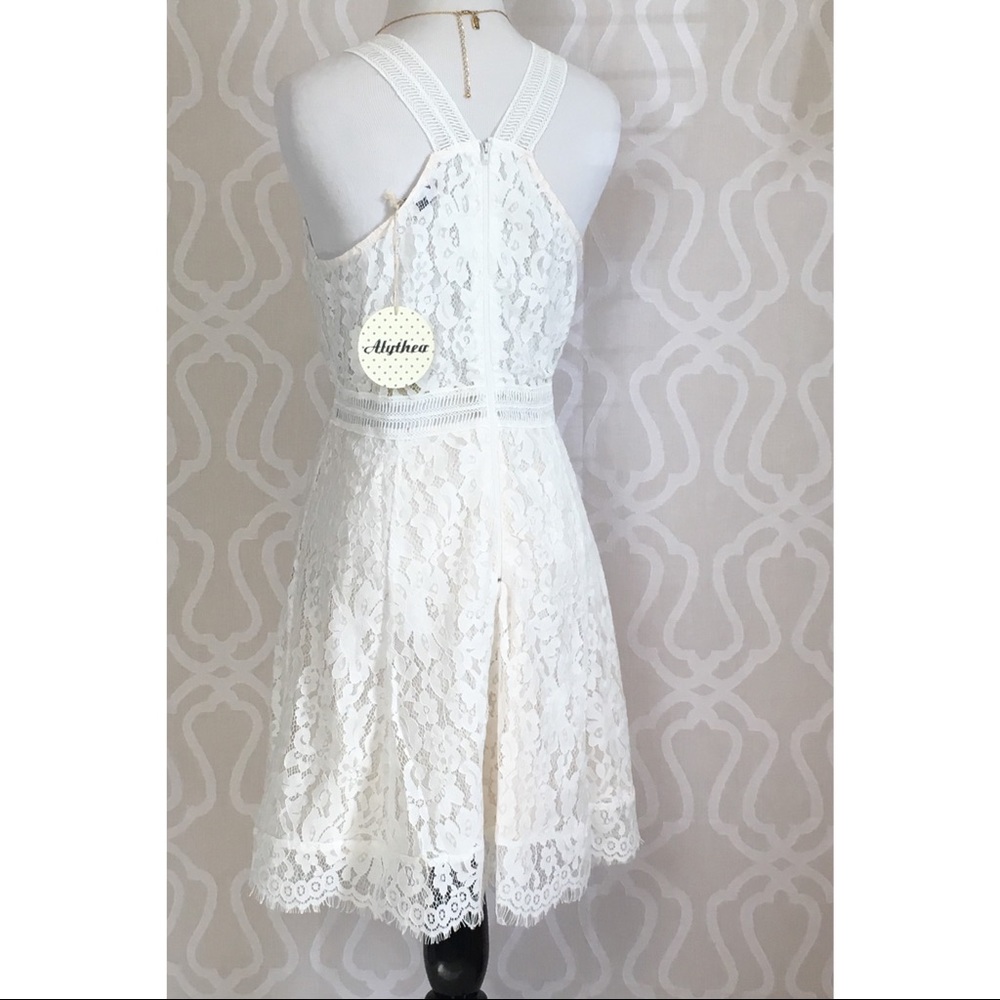 CLEARANCE *LAST ONE* Antique Lace Mini Dress - Picture 7 of 8